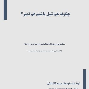 چگونه هم تنبل باشیم هم تمیز؟